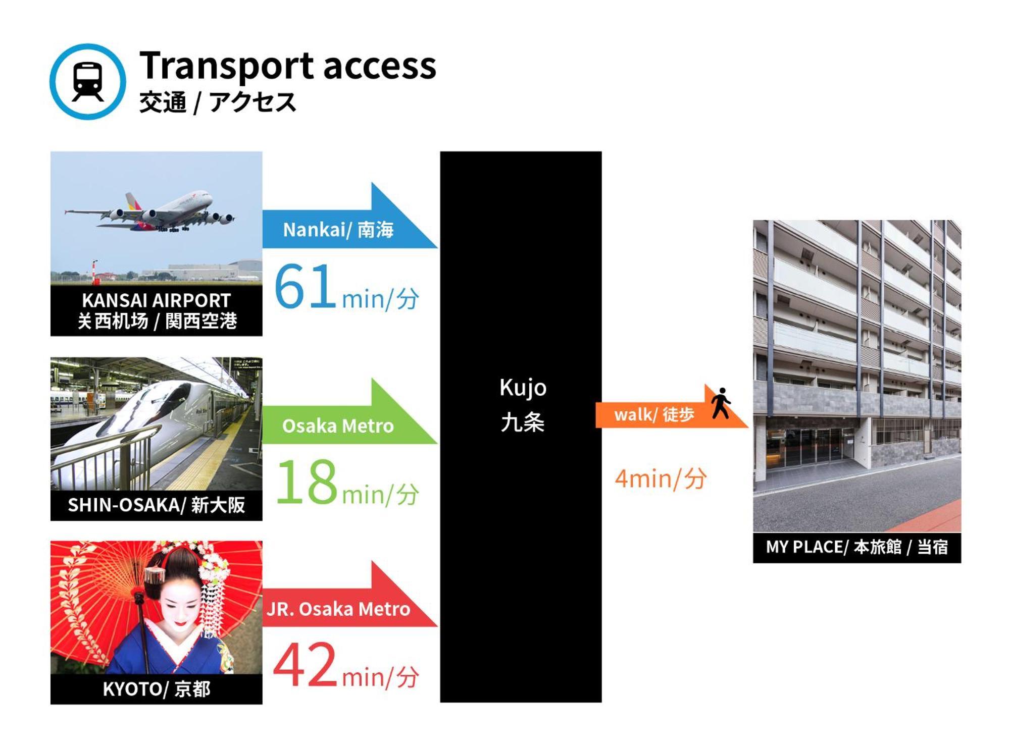 Apartamento Fds Azur Osaka Exterior foto
